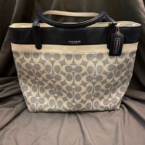 Coach Signature Chambray Purse
